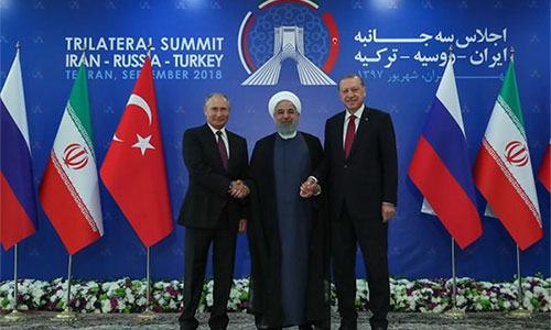 La cumbre tripartita de Teherán sobre Siria comienza con diferencias